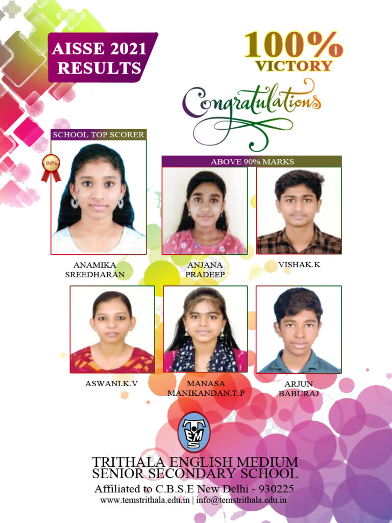 CBSE Topers 2021 TEMS